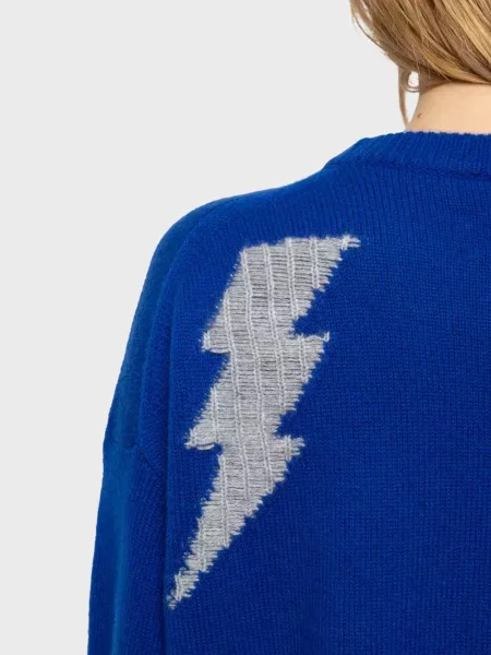Кашеміровий светр Zadig&voltaire синій