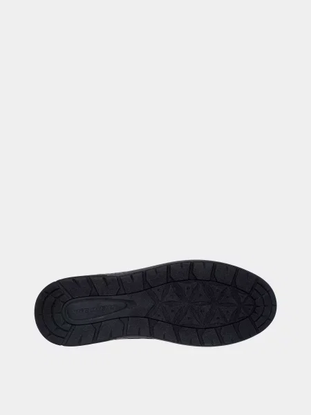 Кожаные ботинки Skechers черные