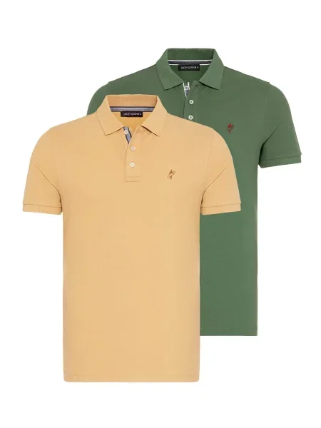 Jacey Quinn Majica / zelena / rdeča bež