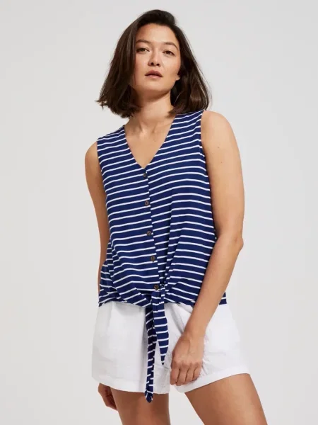 Top Marisse albastru