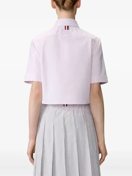Cămașă Thom Browne scurtă roz