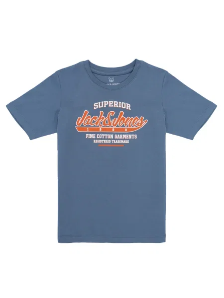 Tricou copii Jack & Jones albastru