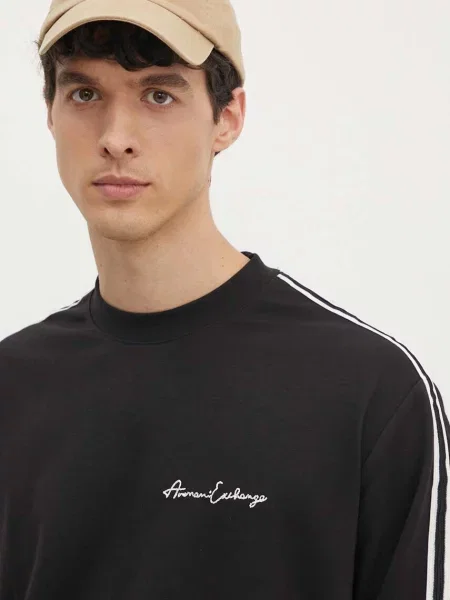 Melegítő felső Armani Exchange fekete