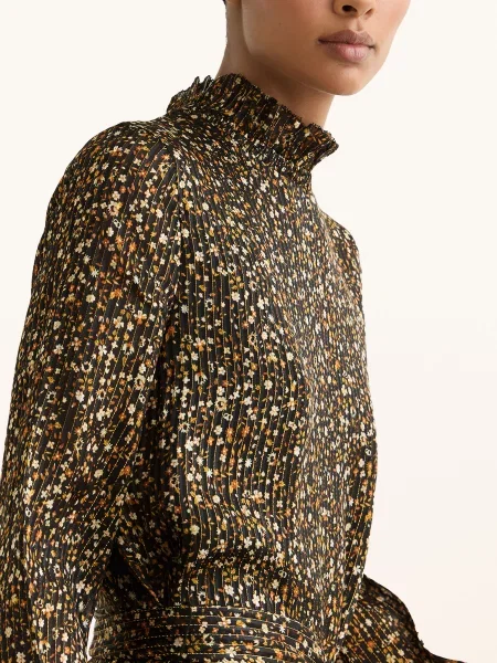 Reiss Sukienka Koktajlowa Darci schwarz czarna