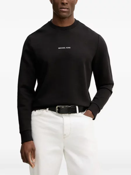 Hanorac Michael Kors cu autograf negru