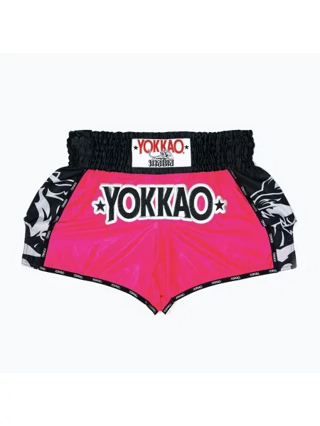 Tréninkové šortky YOKKAO Original Muay Thai magenta růžové