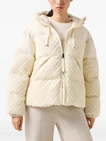 Ватиран яке Bogner бяло