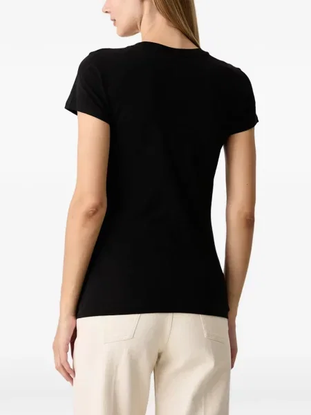 Tricou Armani Exchange cu imagine negru