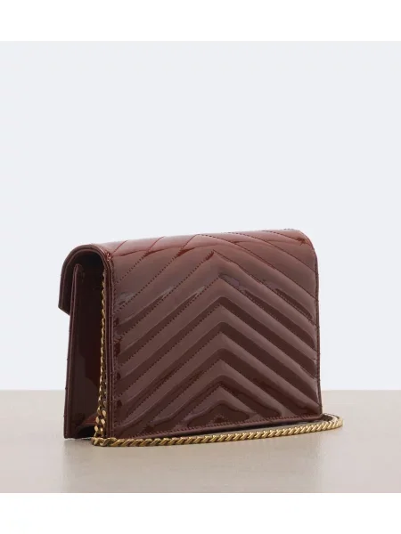 Colier Saint Laurent din piele maro