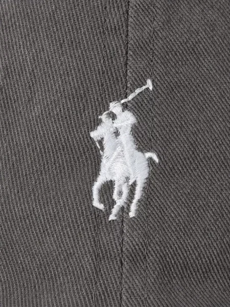 Geantă Polo Ralph Lauren din piele de căprioară cu autograf maro