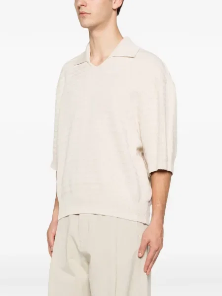 Tricou Jacquemus cu decolteu în V