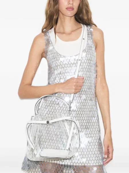 Geantă Tory Burch alb