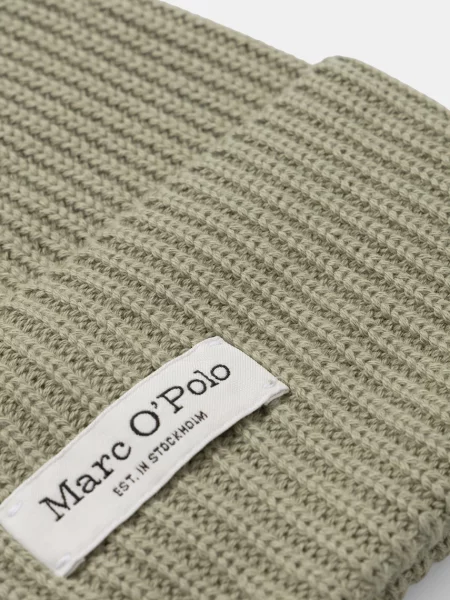 Czapka z szerokim brzegiem Marc O'polo miętowa
