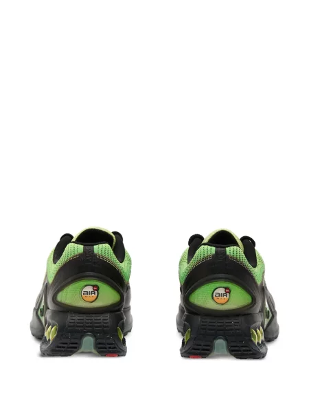 Długie sneakersy Nike Air Max 90 z paskiem z kołnierzem zielone