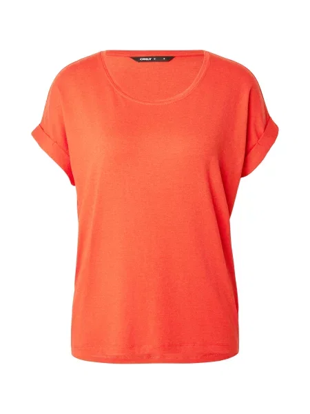 ONLY Tricou ONLMoster neon roșu