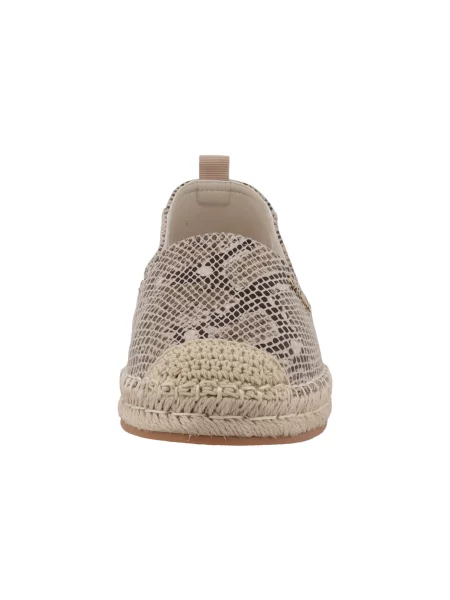 TOM TAILOR Espadrilles bézs / világosbarna fekete