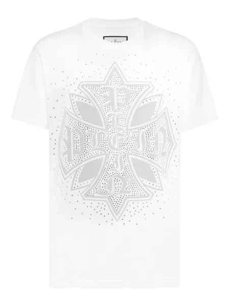 Tricou Philipp Plein alb