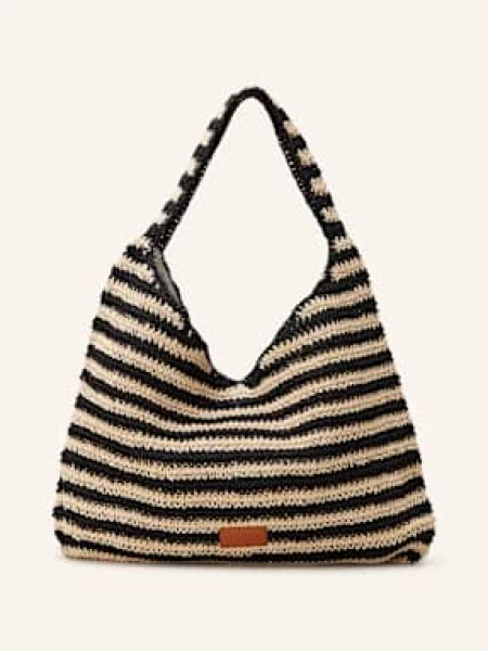 Seafolly Torba Plażowa schwarz czarna