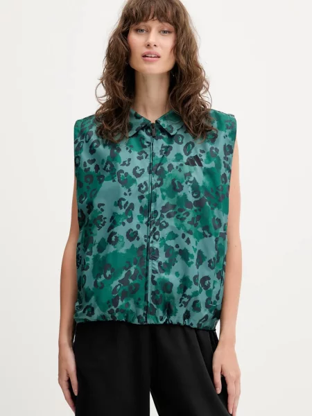 Brezrokavnik adidas Animal Print zelena