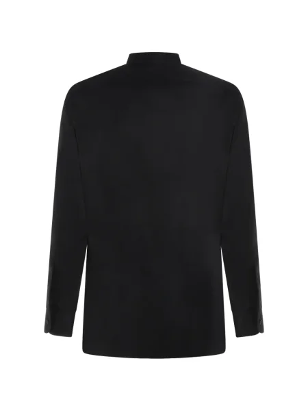 Cămașă Tom Ford din țesătură twill lungă negru