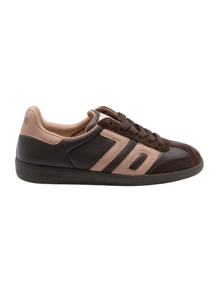 Sneakersy Back70 brązowe