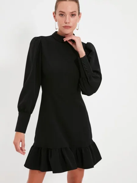 Rochie maxi Trendyol negru