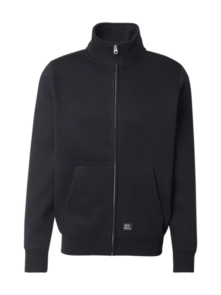 Vintage Industries Mikina Harold černá bílá