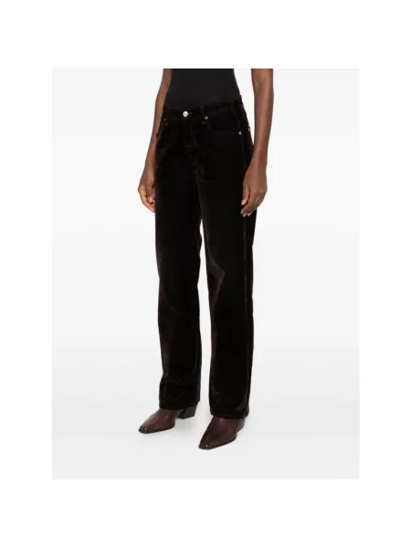 Jeansy straight leg 7 For All Mankind czarne