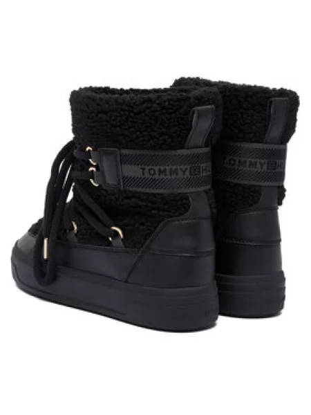 TOMMY HILFIGER Čizme za snijeg crna
