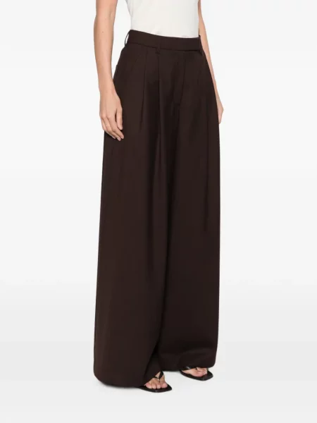 Pantaloni palazzo Co.go maro