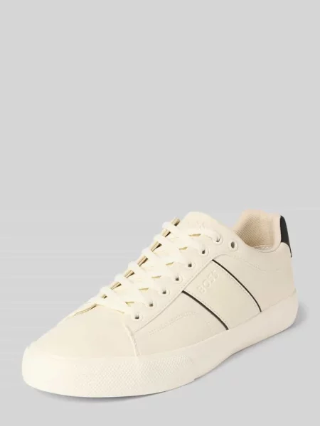 Sneakersy BOSS białe