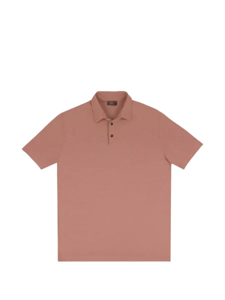 Polo Zanone scurt roz