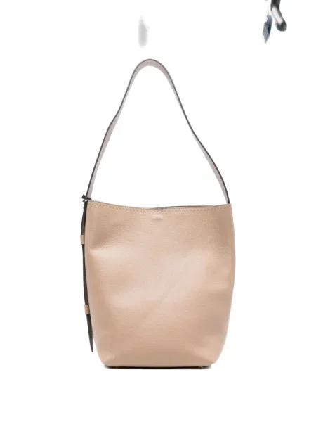Kožna torbica bucket Max Mara