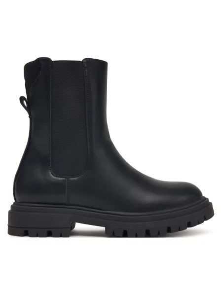 Calvin Klein Škornji Chelsea Boot D črna