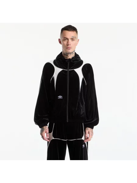 Jachetă Umbro Velvet Jester Tracksuit Black L negru