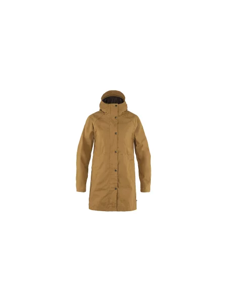 Fjällräven Karla Lite Jacket W Kobiety Kurtki Fjällräven Size: L brązowy
