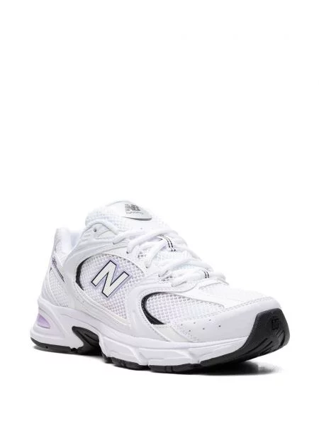Sneakersy New Balance 530 sznurowane koronkowe białe