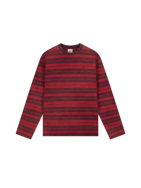 Lung tricou Arte Antwerp cu dungi roșu