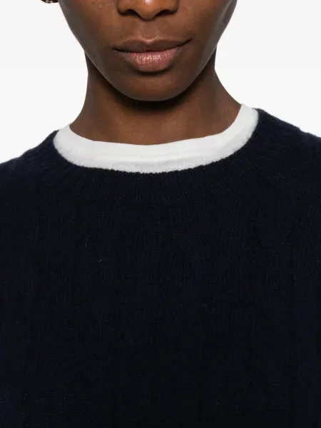 Pulover Sporty & Rich albastru