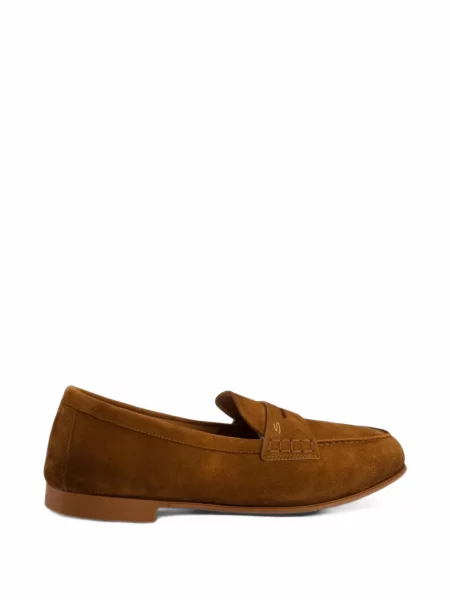 Pantofi loafer Santoni maro