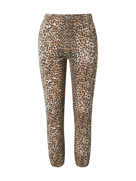 Ragdoll LA Nohavice krémová / tmavobéžová čierna