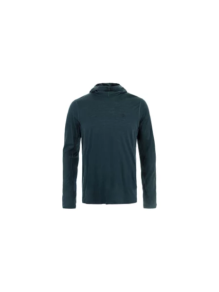 Fjällräven Abisko Wool Hoodie M Mężczyźni Bluzy i bluzy z kapturem Fjällräven Size: S niebieski