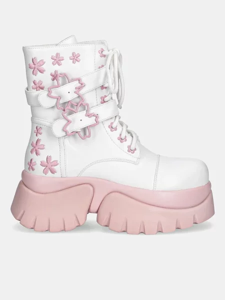 Ботинки Koi Footwear на платформе белые