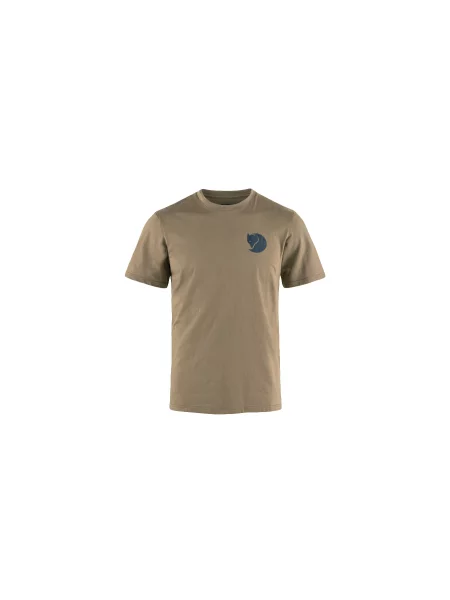 Fjällräven Walk With Nature T-Shirt M Mężczyźni Koszulki Fjällräven Size: S brązowy