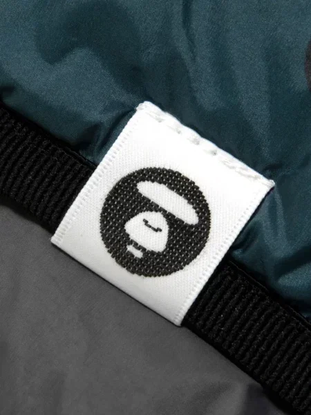 Камуфлажно яке Aape By *a Bathing Ape® с качулка с принт синьо