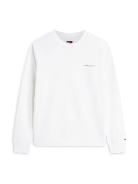 Palton Tommy Jeans alb