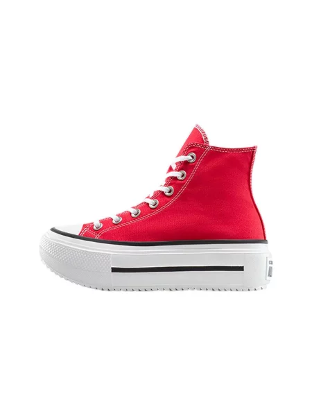 Členkové topánky Converse červená