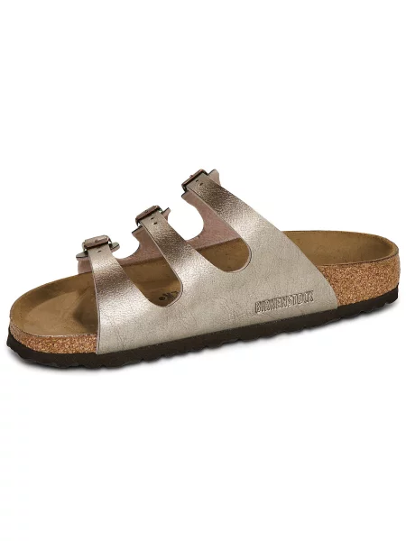 Papuci Birkenstock bej