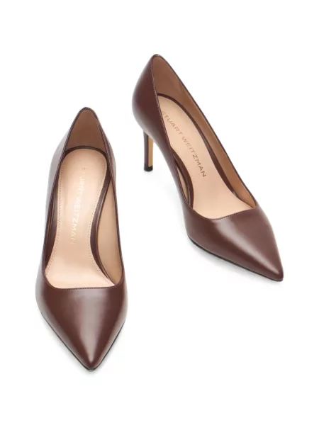 Pantofi cu toc Stuart Weitzman maro