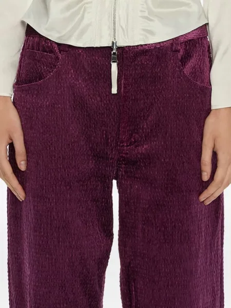 Blugi Christopher Esber de catifea cord violet